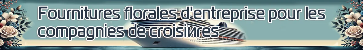 Fournitures florales d'entreprise pour les compagnies de croisière à Maurice